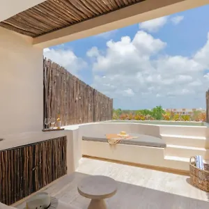 Apartment Private Pool And Rooftop In Aldea Zama, 24 7 Security In A Gated Community 15 Tulum